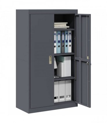 vidaXL Storage Cabinet Anthracite 80 x 40 x140 cm Steel