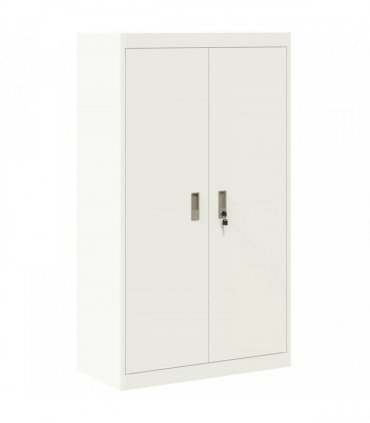 vidaXL Storage Cabinet White 80 x 40 x140 cm Steel
