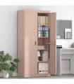 vidaXL Storage Cabinet Pink 80 x 40 x180 cm Steel