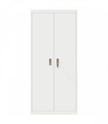vidaXL Storage Cabinet White 80 x 40 x180 cm Steel