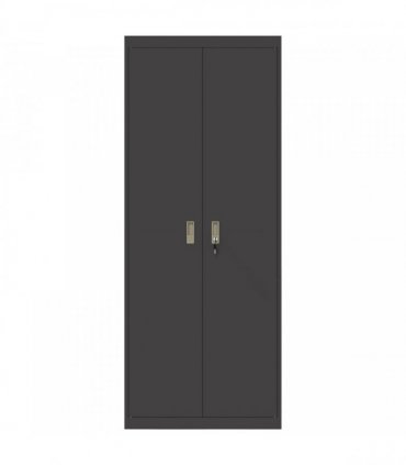 vidaXL Storage Cabinet Black 80 x 40 x200 cm Steel