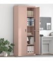 vidaXL Storage Cabinet Pink 80 x 40 x200 cm Steel