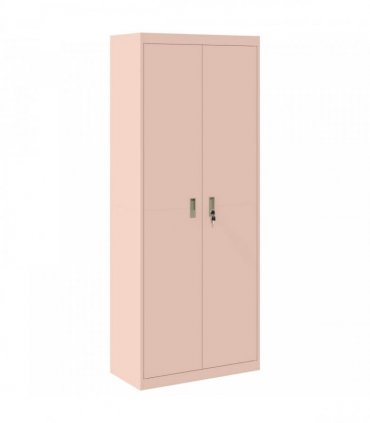 vidaXL Storage Cabinet Pink 80 x 40 x200 cm Steel