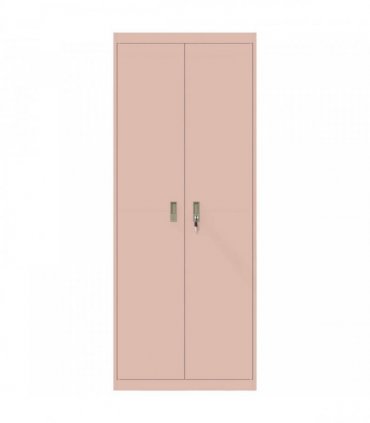 vidaXL Storage Cabinet Pink 80 x 40 x200 cm Steel