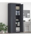 vidaXL Storage Cabinet Anthracite 80 x 40 x200 cm Steel