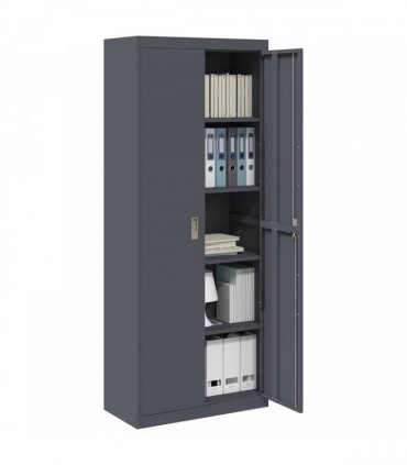 vidaXL Storage Cabinet Anthracite 80 x 40 x200 cm Steel