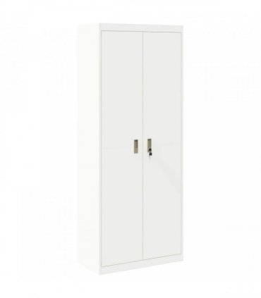 vidaXL Storage Cabinet White 80 x 40 x200 cm Steel