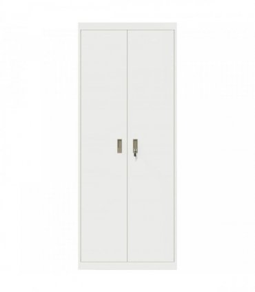 vidaXL Storage Cabinet White 80 x 40 x200 cm Steel