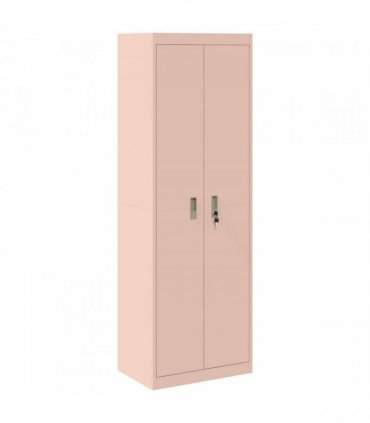vidaXL Storage Cabinet Pink 60 x 40 x180 cm Steel