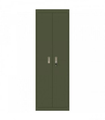 vidaXL Storage Cabinet Olive Green 60 x 40 x180 cm Steel