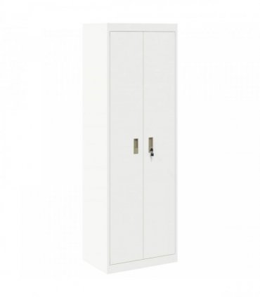 vidaXL Storage Cabinet White 60 x 40 x180 cm Steel