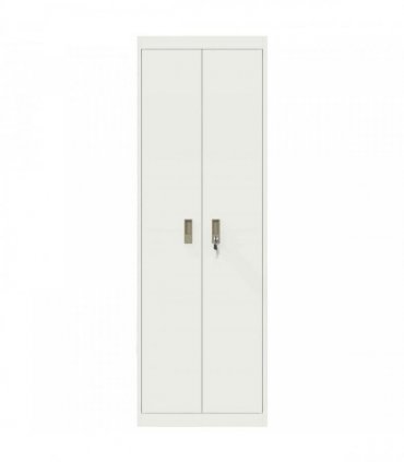 vidaXL Storage Cabinet White 60 x 40 x180 cm Steel