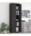 vidaXL Storage Cabinet Black 60 x 40 x200 cm Steel