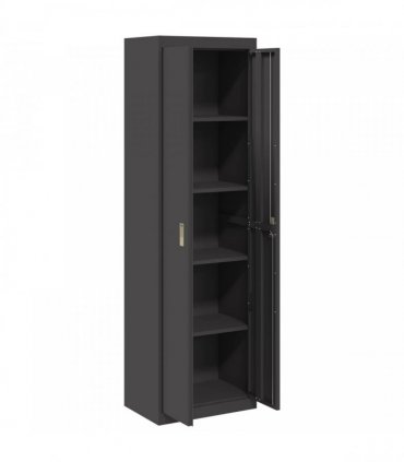 vidaXL Storage Cabinet Black 60 x 40 x200 cm Steel