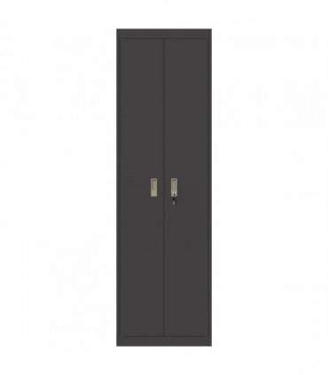 vidaXL Storage Cabinet Black 60 x 40 x200 cm Steel