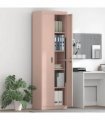vidaXL Storage Cabinet Pink 60 x 40 x200 cm Steel