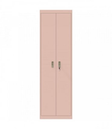 vidaXL Storage Cabinet Pink 60 x 40 x200 cm Steel