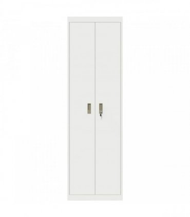 vidaXL Storage Cabinet White 60 x 40 x200 cm Steel