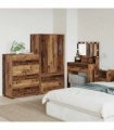vidaXL Storage Cabinets 80 x 48 x 105 cm Engineered Wood Old Wood
