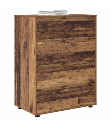 vidaXL Storage Cabinets 80 x 48 x 105 cm Engineered Wood Old Wood