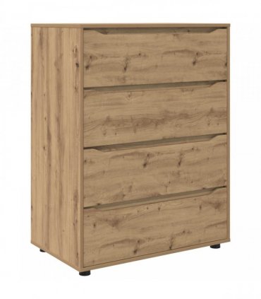 vidaXL Storage Cabinets 80 x 48 x 105 cm Engineered Wood Artisan Oak