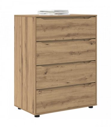 vidaXL Storage Cabinets 80 x 48 x 105 cm Engineered Wood Artisan Oak