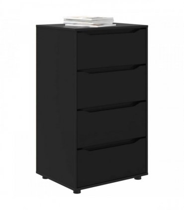 vidaXL Storage Cabinets 60 x 48 x 105 cm Engineered Wood Black