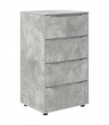 vidaXL Storage Cabinets 60 x 48 x 105 cm Engineered Wood Concrete Grey