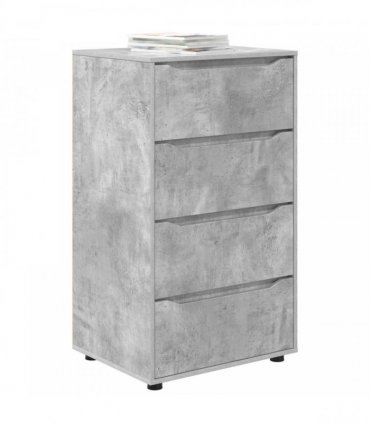 vidaXL Storage Cabinets 60 x 48 x 105 cm Engineered Wood Concrete Grey