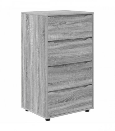 vidaXL Storage Cabinets 60 x 48 x 105 cm Engineered Wood Grey Sonoma