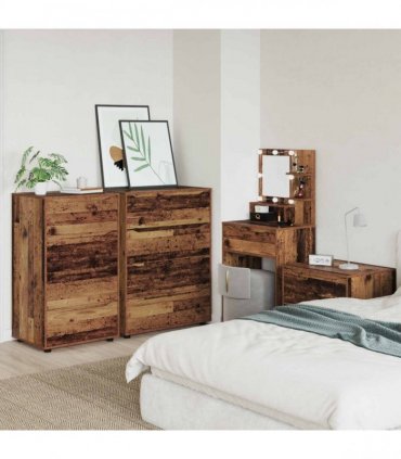 vidaXL Storage Cabinets 60 x 48 x 105 cm Engineered Wood Old Wood