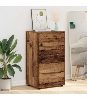 vidaXL Storage Cabinets 60 x 48 x 105 cm Engineered Wood Old Wood