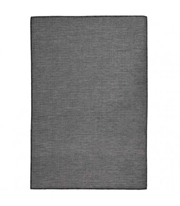 vidaXL Outdoor Flatweave Rug 120x170 cm Grey