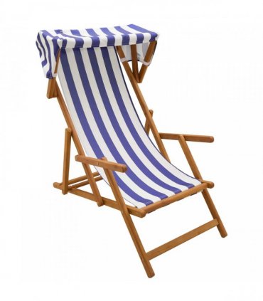 vidaXL Deck Chair 4 pcs 3 Position Solid Eucalyptus Wood