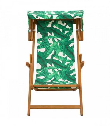 vidaXL Deck Chair 2 pcs 3 Position Solid Eucalyptus Wood Leaf Pattern
