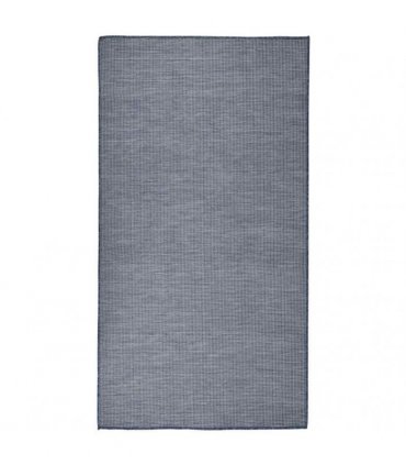 vidaXL Outdoor Flatweave Rug 80x150 cm Blue