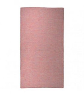 vidaXL Outdoor Flatweave Rug 80x150 cm Red