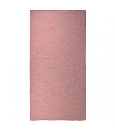 vidaXL Outdoor Flatweave Rug 100x200 cm Red