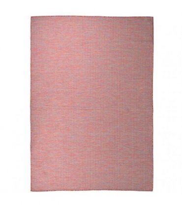 vidaXL Outdoor Flatweave Rug 160x230 cm Red