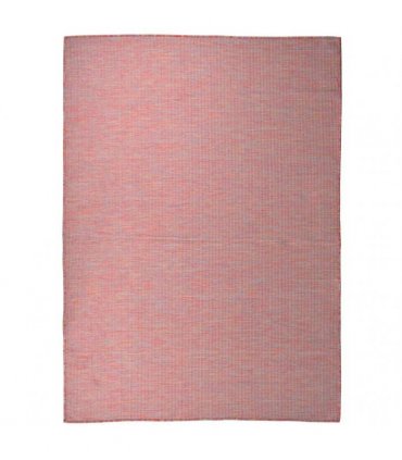 vidaXL Outdoor Flatweave Rug 200x280 cm Red