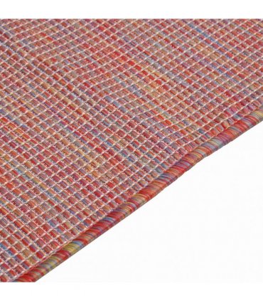 vidaXL Outdoor Flatweave Rug 200x280 cm Red
