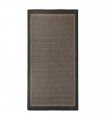 vidaXL Outdoor Flatweave Rug 100x200 cm Dark Brown