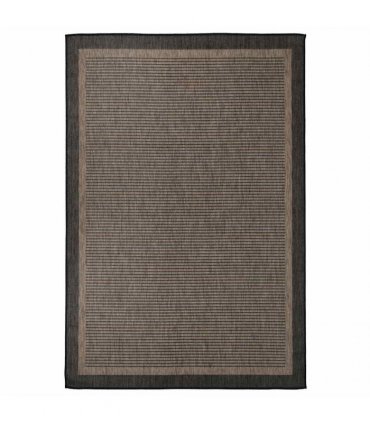 vidaXL Outdoor Flatweave Rug 160x230 cm Dark Brown