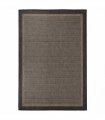 vidaXL Outdoor Flatweave Rug 160x230 cm Dark Brown