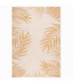 vidaXL Outdoor Flatweave Rug 160x230 cm Leaf Pattern