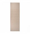 vidaXL Outdoor Flatweave Rug 80x250 cm Brown Stripes