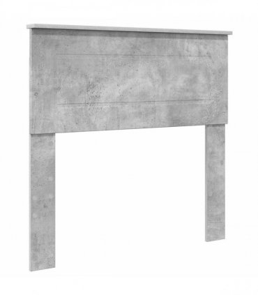 vidaXL Bed Frame Concrete Grey 75 x 190 cm Engineered Wood