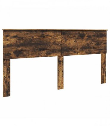vidaXL Bed Frame Smoked Oak 180 x 200 cm Engineered Wood