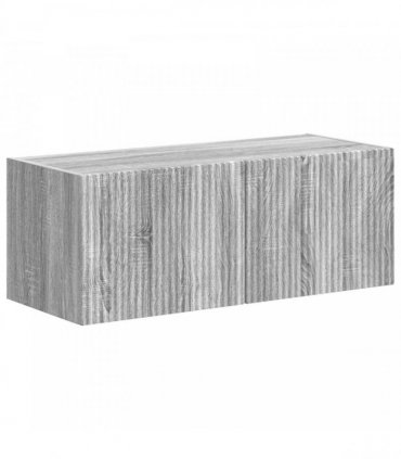 vidaXL TV Cabinet Set 4 pcs 31 x 30 x 100 cm Grey Sonoma