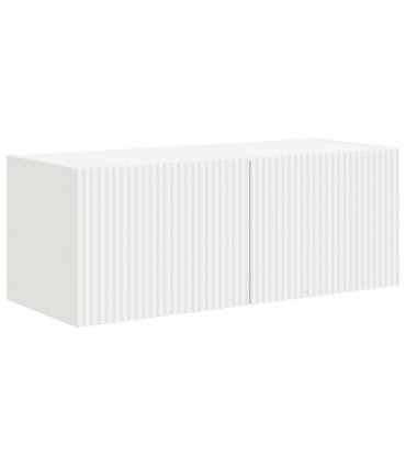 vidaXL TV Cabinet Set 3 pcs White Engineered Wood